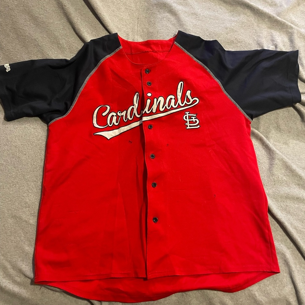 XL STITCHES ST. LOUIS CARDINALS JERSEY